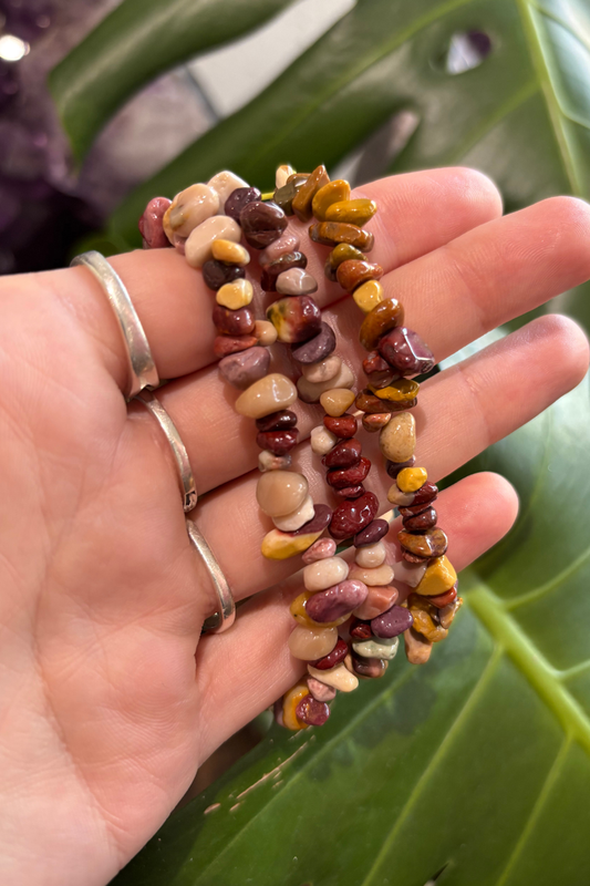 Mookaite Chip Bracelet