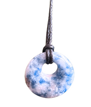 Load image into Gallery viewer, Sodalite Donut Necklace
