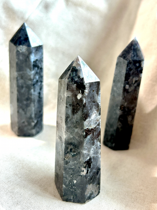 Larvikite Crystal Tower