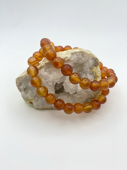 Carnelian Bracelet - 8mm