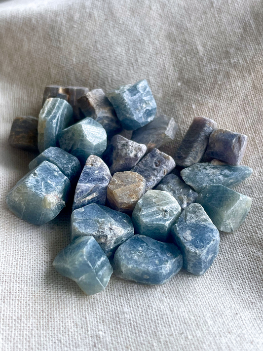 Blue Apatite Rough