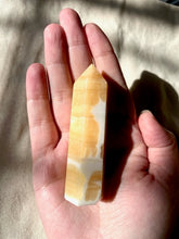 Load image into Gallery viewer, Orange Calcite Point
