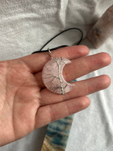 Load image into Gallery viewer, Wire Wrap Moon Necklace
