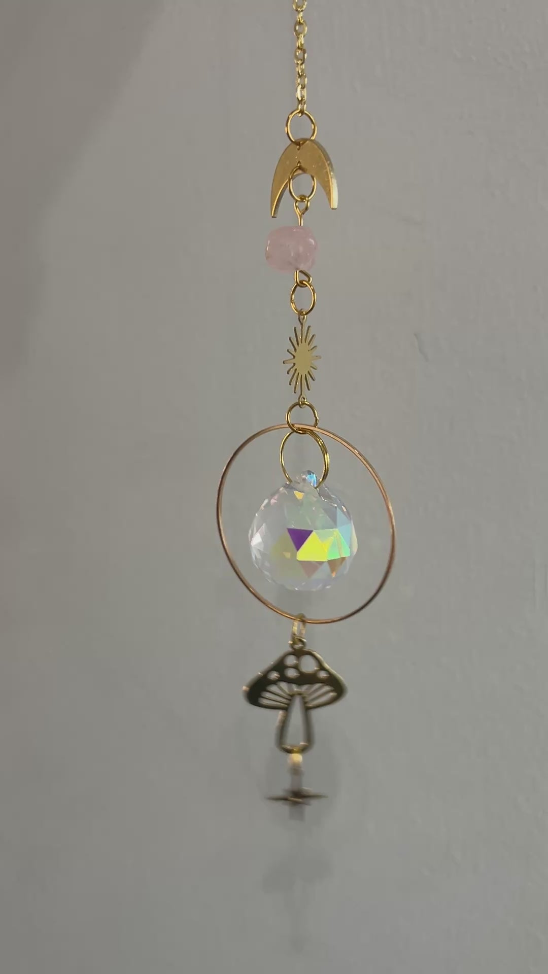 Mini Suncatcher- Mushroom