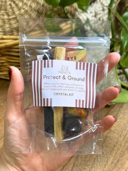 Protection & Grounding Crystal Pack