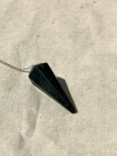 Load image into Gallery viewer, Black Tourmaline Pendulum
