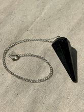 Load image into Gallery viewer, Black Tourmaline Pendulum
