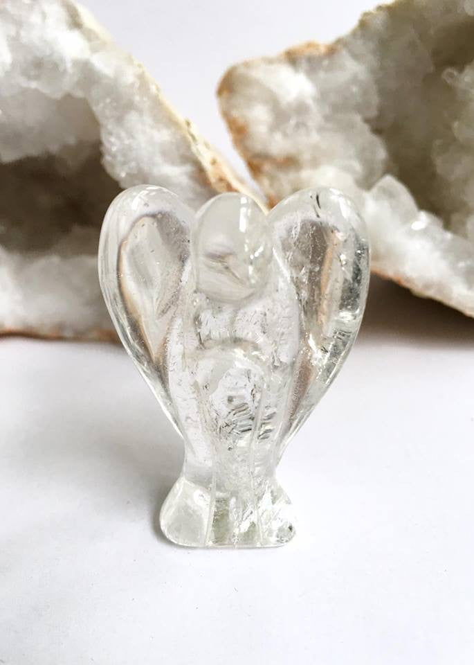 Quartz angel carving - mineralism -  - 3