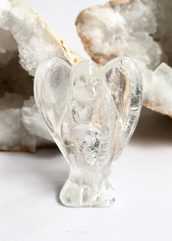 Quartz angel carving - mineralism -  - 1