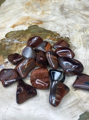 Red Tiger Eye Tumbled