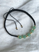 Load image into Gallery viewer, Aventurine Macrame Bracelet
