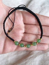 Load image into Gallery viewer, Aventurine Macrame Bracelet
