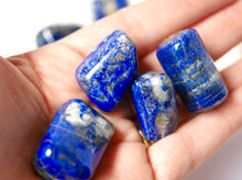 Load image into Gallery viewer, Lapis Lazuli tumbled stone
