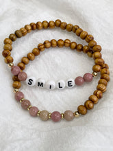 Load image into Gallery viewer, Rhodonite Smile Bracelet
