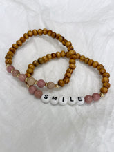 Load image into Gallery viewer, Rhodonite Smile Bracelet
