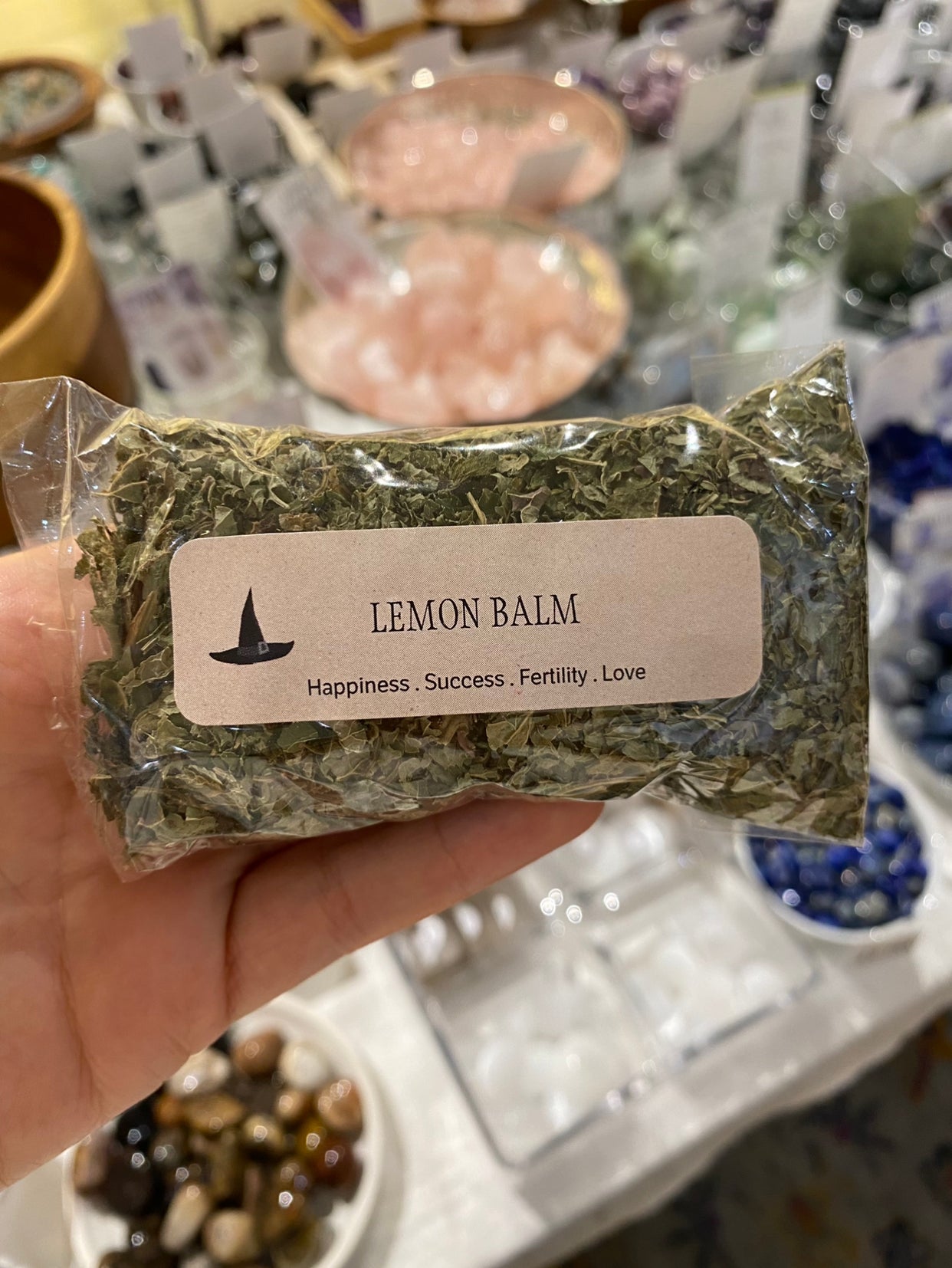 lemon balm bag
