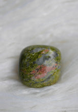 Load image into Gallery viewer, Unakite tumbled stone
