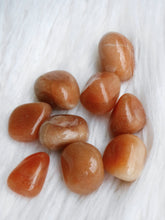 Load image into Gallery viewer, Red Aventurine tumbled stones
