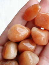 Load image into Gallery viewer, Red Aventurine tumbled stones
