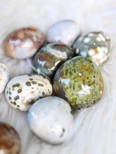 Load image into Gallery viewer, Ocean Jasper tumbled stones
