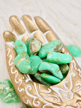 Load image into Gallery viewer, Chrysoprase tumbled stones (small)
