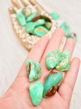 Load image into Gallery viewer, Chrysoprase tumbled stones (small)
