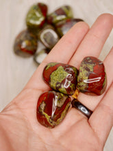Load image into Gallery viewer, Dragon&#39;s blood jasper tumbled stones
