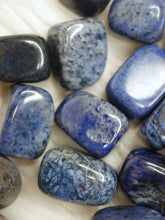 Load image into Gallery viewer, Dumortierite tumbled stones

