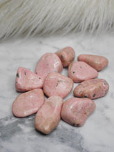 Load image into Gallery viewer, Large tumbled rhodochrosite
