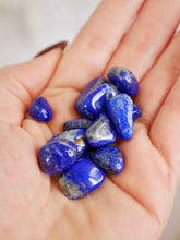Load image into Gallery viewer, Mini Lapis tumbled stones
