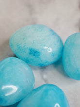 Load image into Gallery viewer, Blue Aragonite tumbled stone
