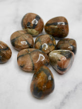 Load image into Gallery viewer, Chiastolite tumbled stones
