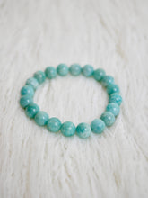Load image into Gallery viewer, Amazonite round bracelet 10mm
