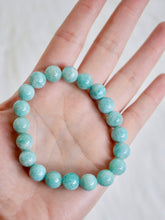 Load image into Gallery viewer, Amazonite round bracelet 10mm
