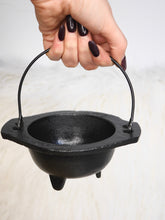 Load image into Gallery viewer, Large Cast Iron dish Cauldron
