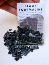 Load image into Gallery viewer, Black Tourmaline Chips
