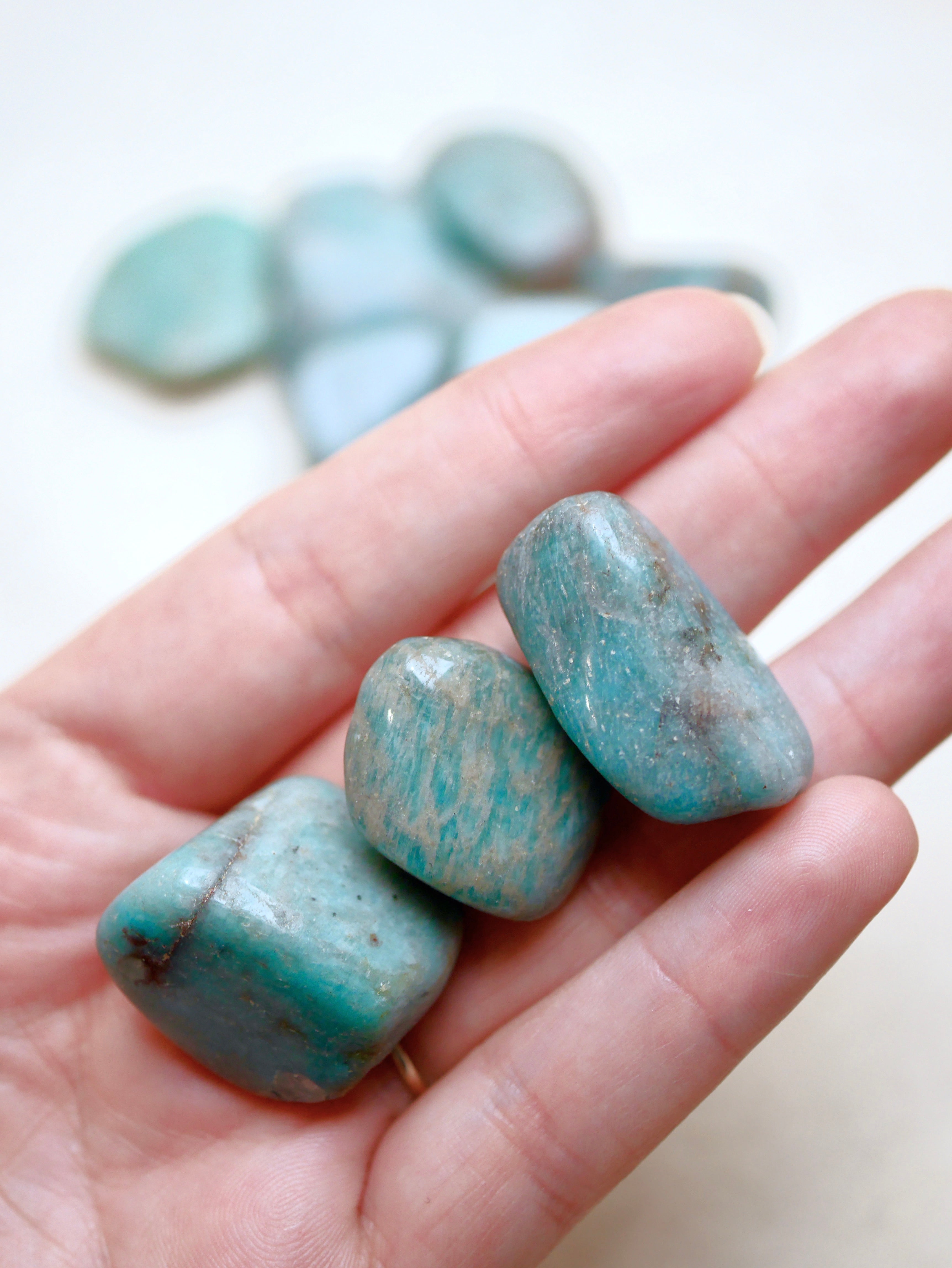 Amazonite Tumbled Stone – Mineralism