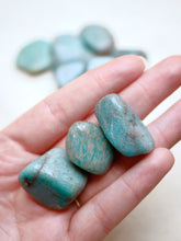 Load image into Gallery viewer, Amazonite tumbled stone
