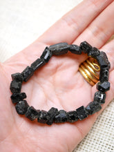 Load image into Gallery viewer, Black Tourmaline Rough Bracelet

