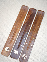 Load image into Gallery viewer, Wood Incense Holder
