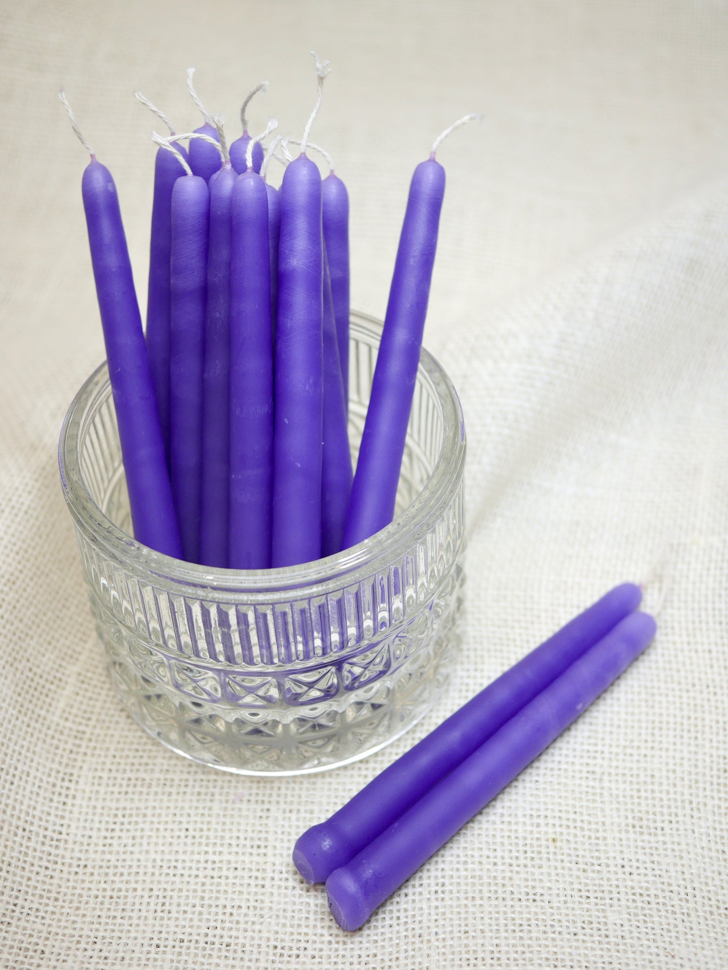 2 hr Candle -Iris Purple