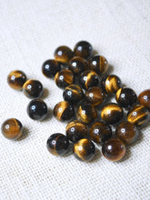 Load image into Gallery viewer, Mini Tiger Eye spheres
