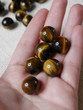 Load image into Gallery viewer, Mini Tiger Eye spheres
