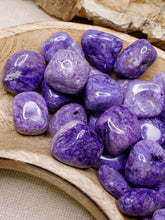 Load image into Gallery viewer, Charoite AA Tumbled Stone

