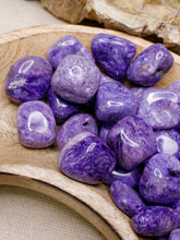 Load image into Gallery viewer, Charoite AA Tumbled Stone
