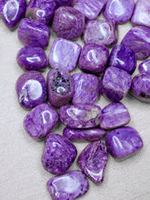 Load image into Gallery viewer, Charoite AA Tumbled Stone
