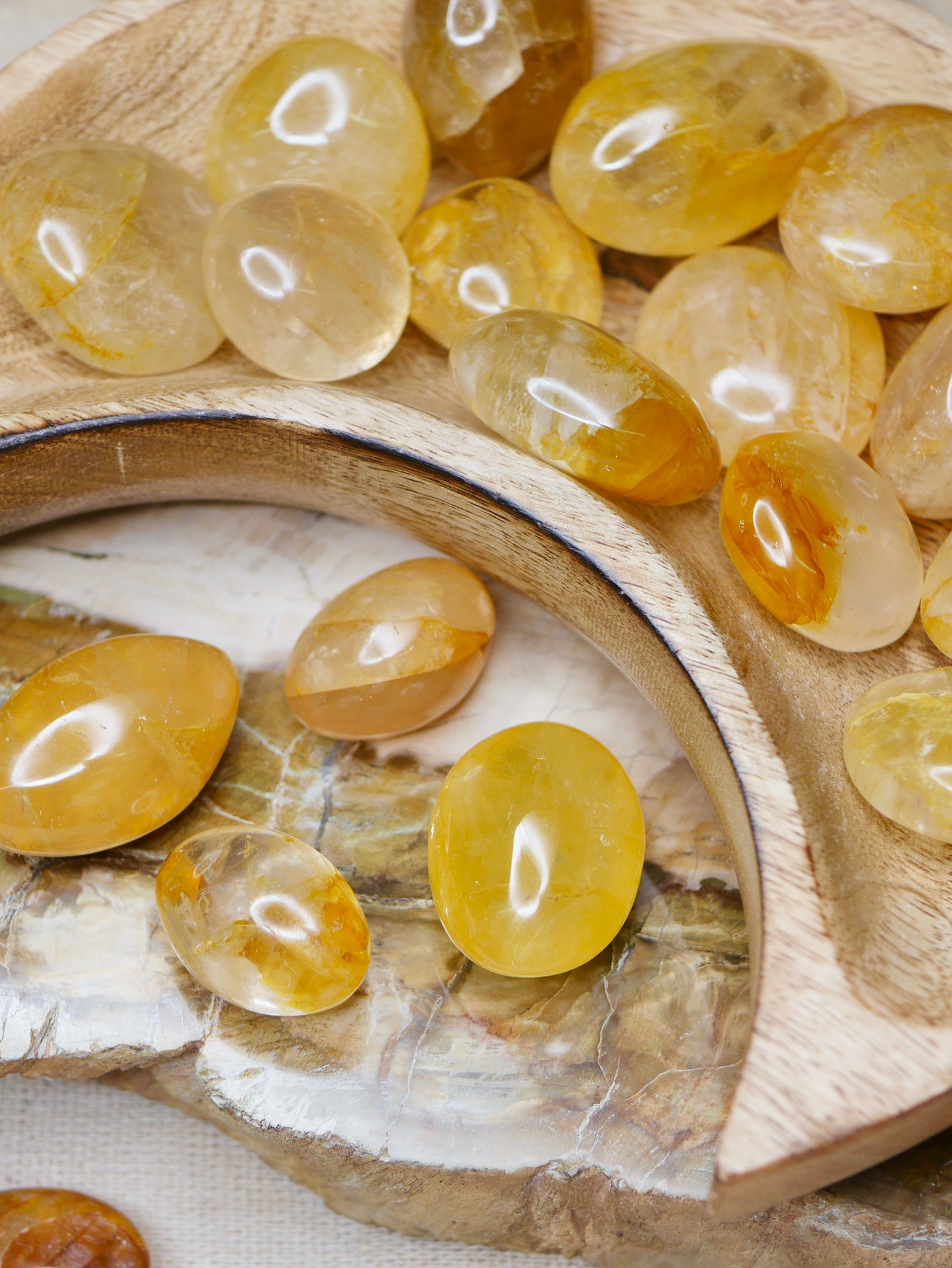 Golden Healer Tumbled Stone