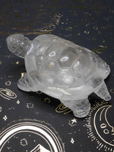 Load image into Gallery viewer, Large Quartz Turtle Carving
