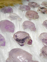 Load image into Gallery viewer, Tiny Amethyst Turtle
