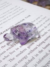 Load image into Gallery viewer, Tiny Amethyst Turtle
